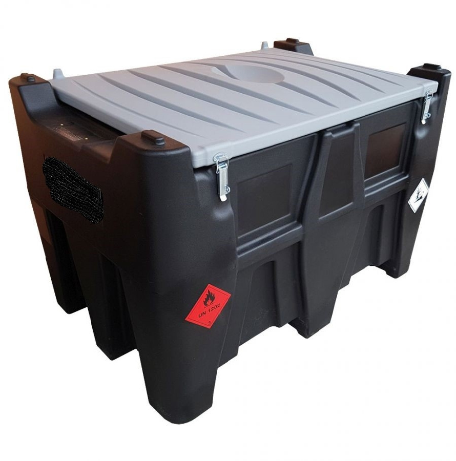 Mobilná nádrž na naftu 440 litrov, 40 l/min -12V+hladinomer - 3