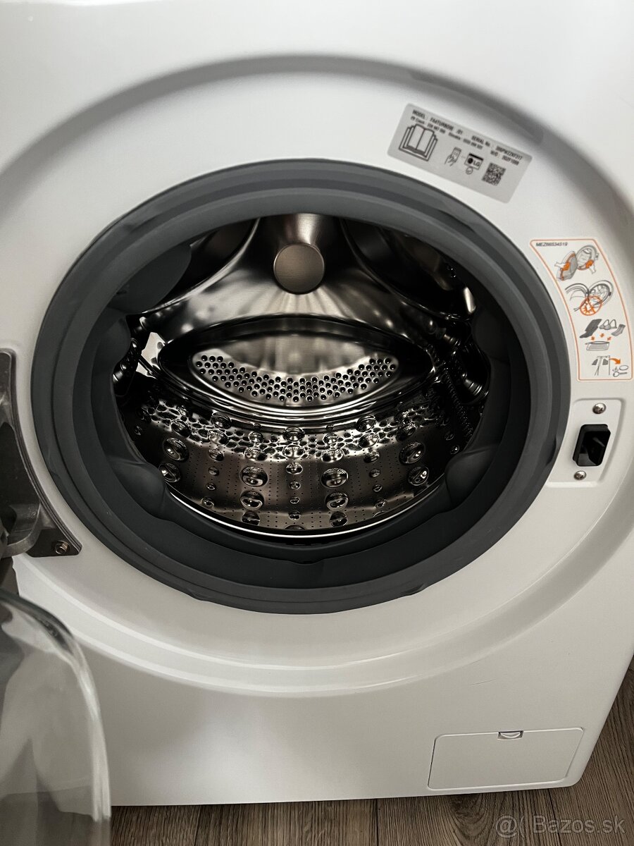 Predám parnú práčku LG spredu plnenú - 3