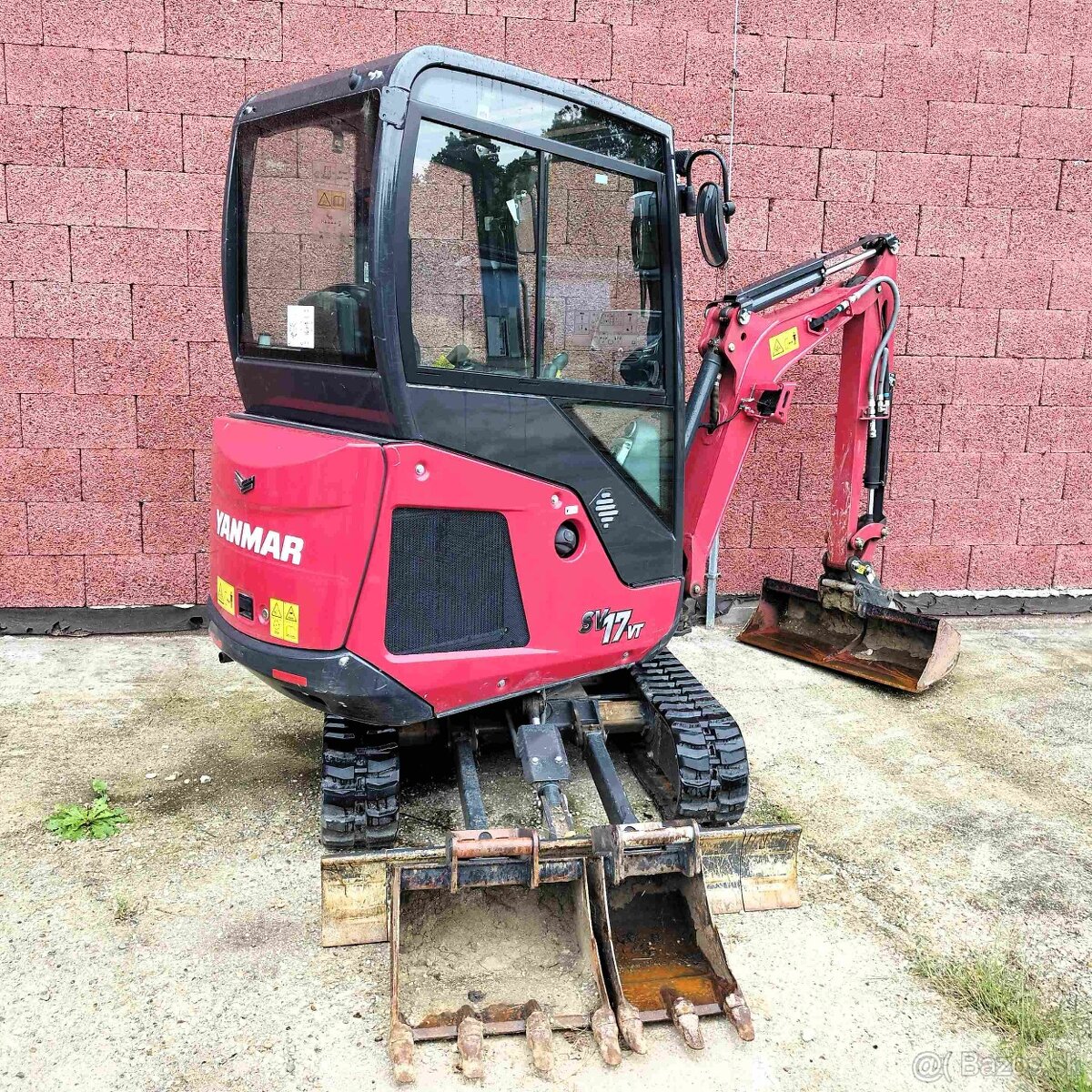 minibager Yanmar SV17VT pásové rýpadlo RV2022 Mth 260 - 3