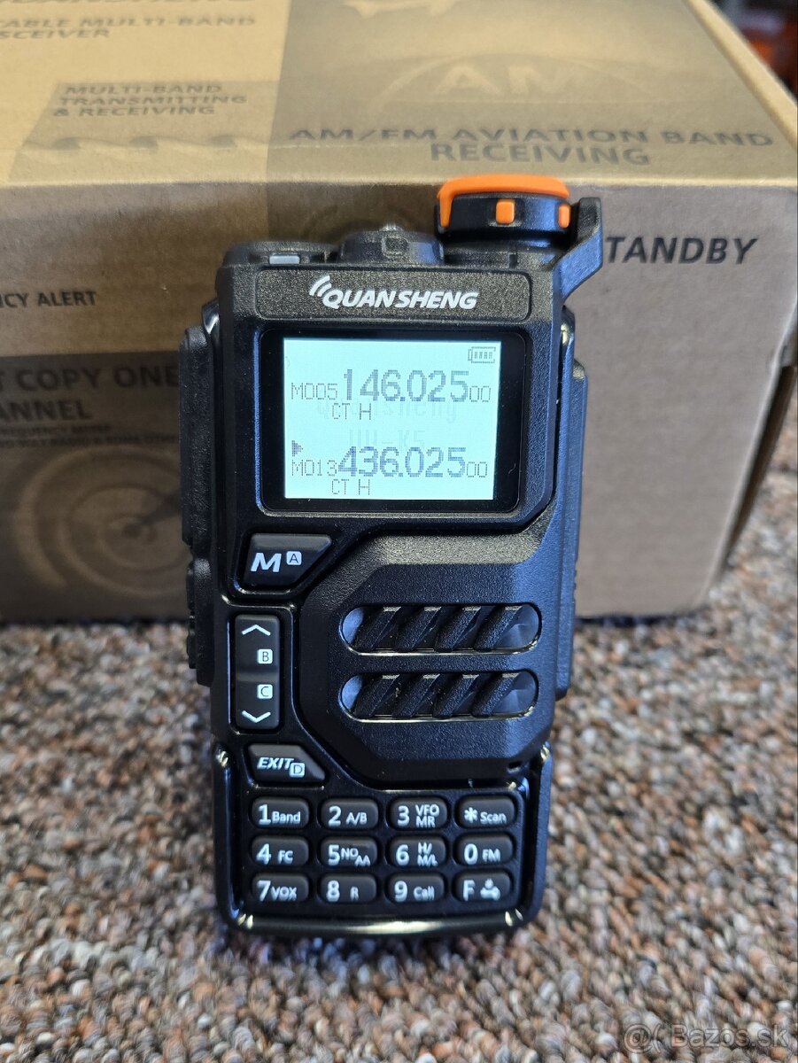 predám 2 ks obojsmernú rádiostanicu QUANSHENG UV-K5 - 3