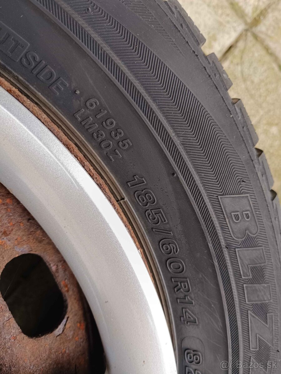 Ford 4x108, R14 disky s pneumatikami - 3