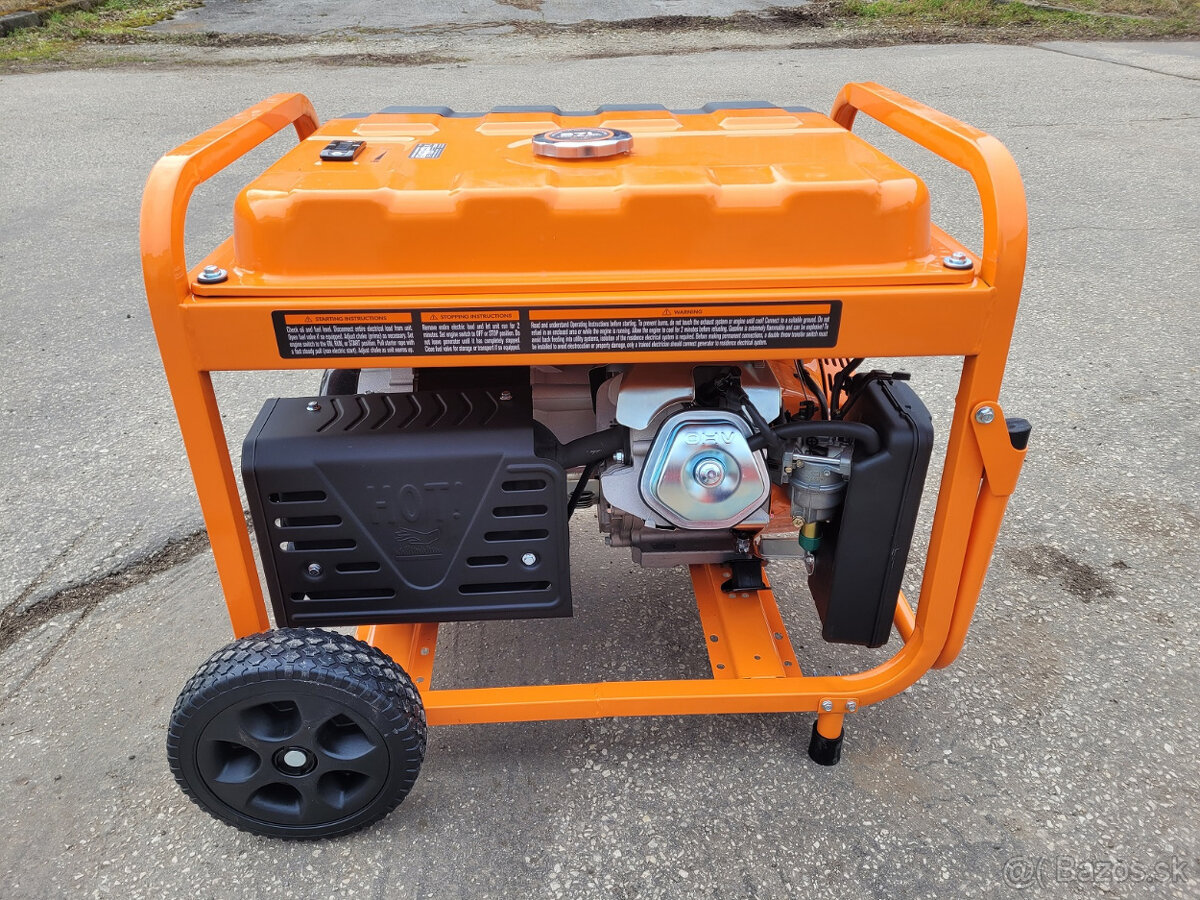 Elektrocentrála WOKIN 5500W so štartom 15HP - 3