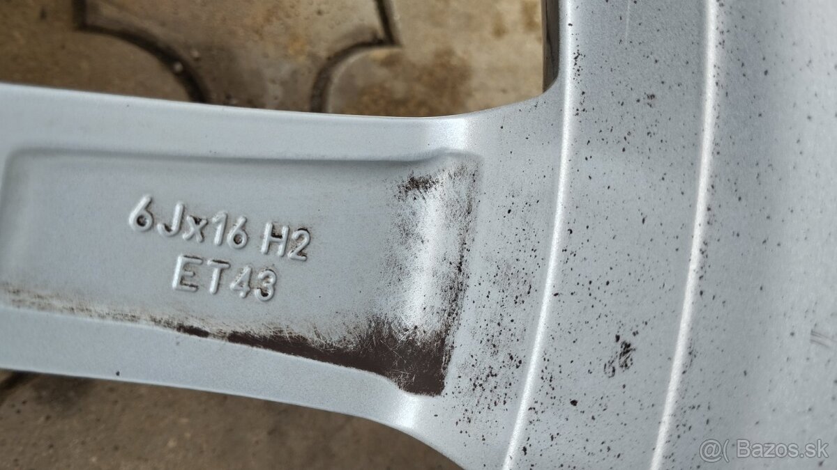 Sada alu diskov 5x112 pneu.BRIDGESTONE 215/60R16 - 3