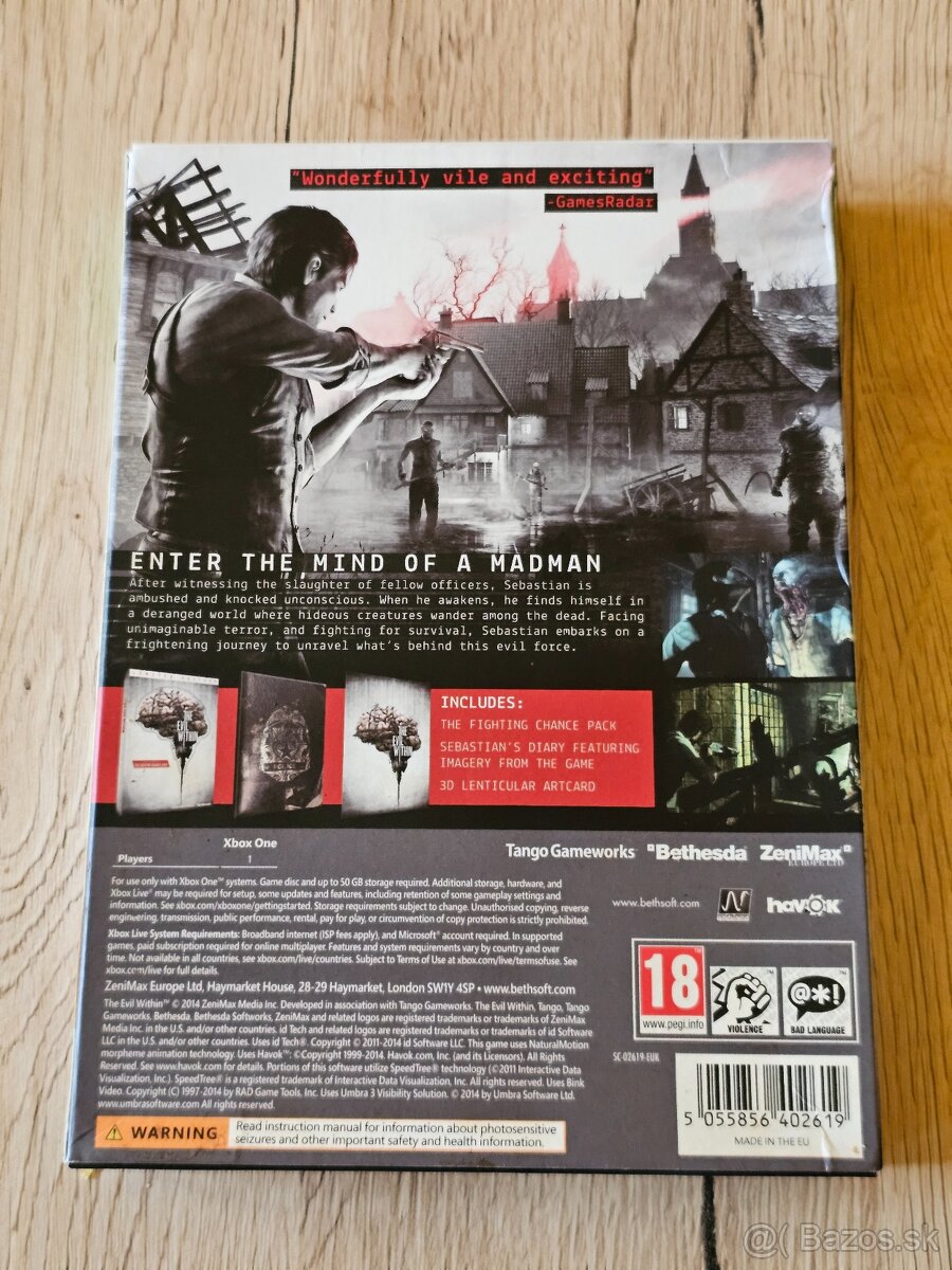 Predám Limited Edition - Evil Within - 3