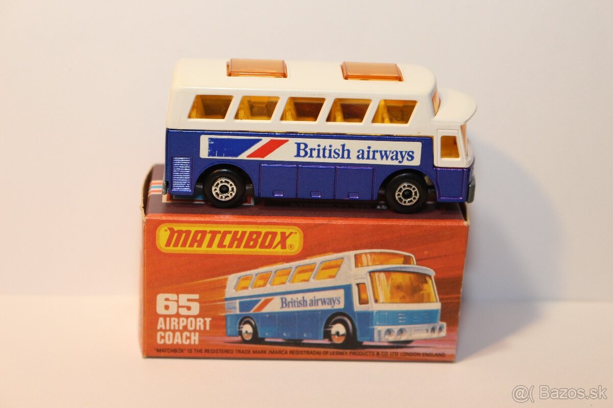 Matchbox SF Airport coach - 3