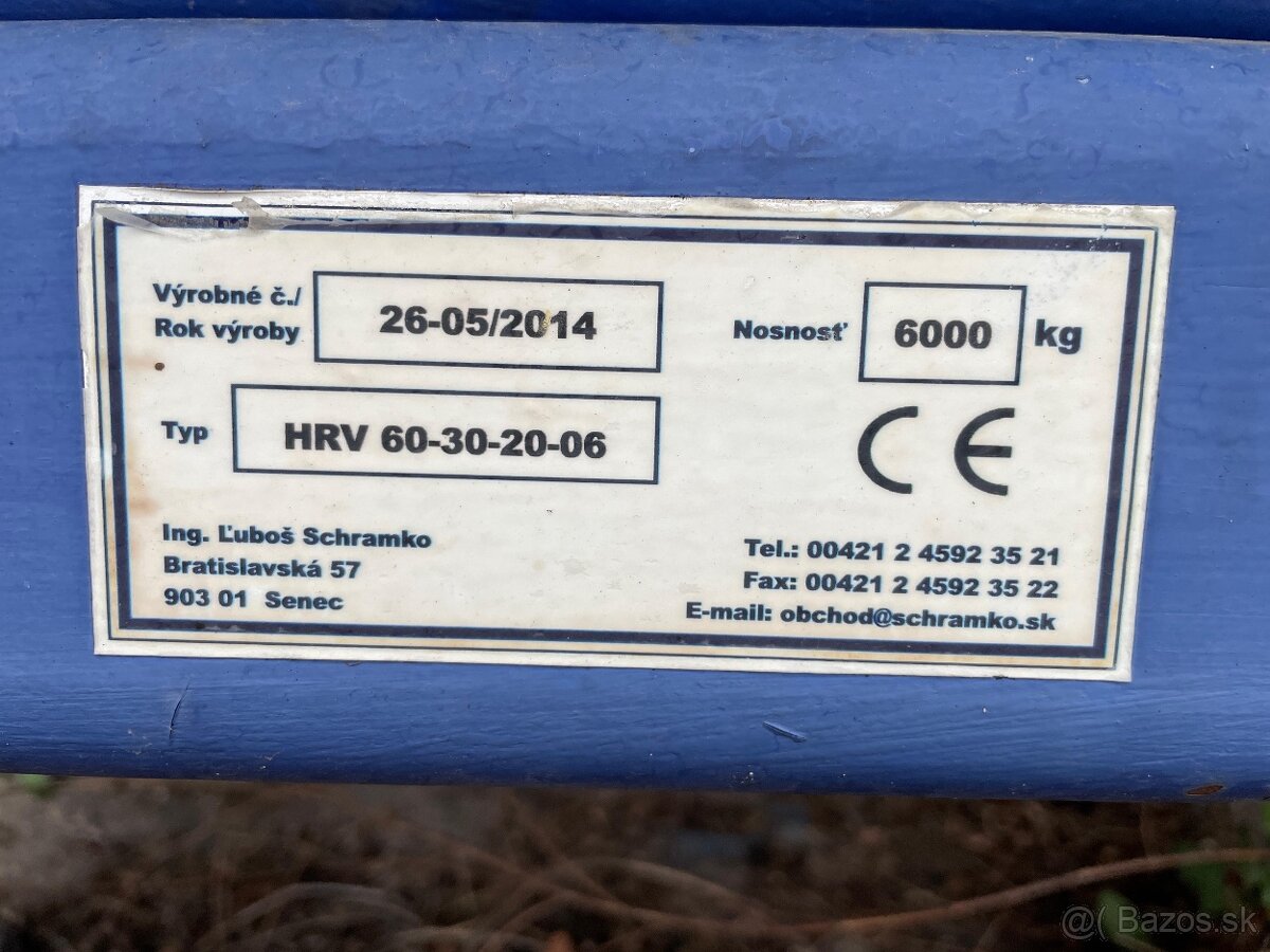 Hydraulická nožnicová plošina 6000 kg - 3