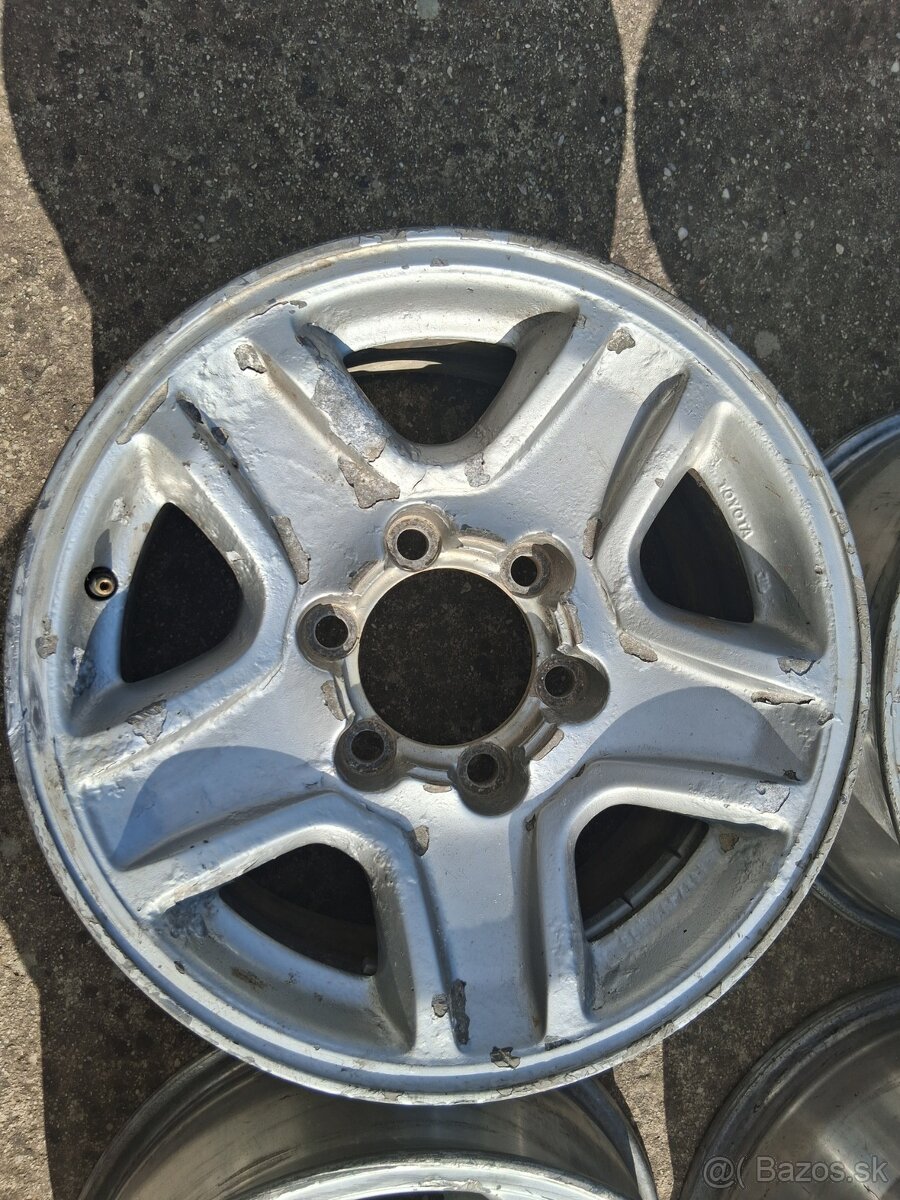 Predam hlinikove disky na Toyota Land Cruiser J9. 16 zoll