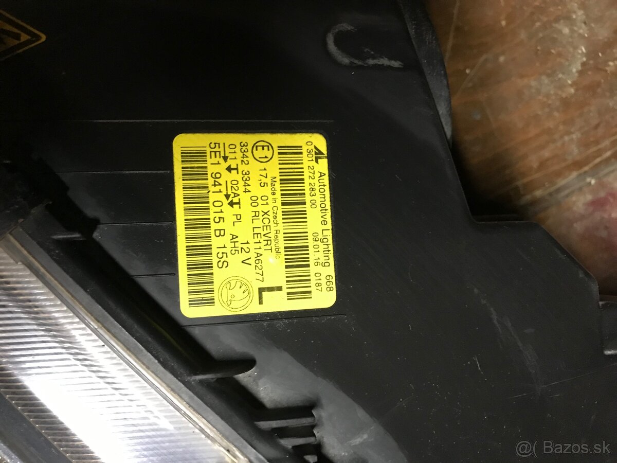 Škoda octavia 3 ľavý svetlomet - 3