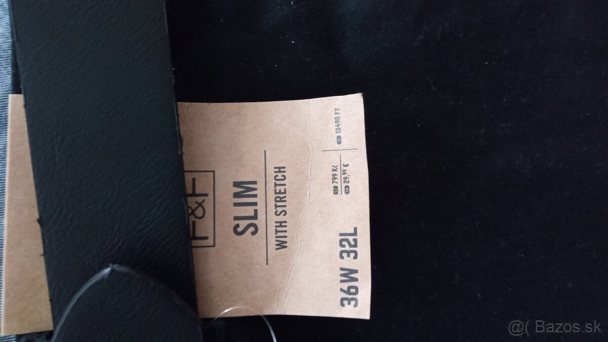 Elegantné pánske nohavice s opaskom - 3