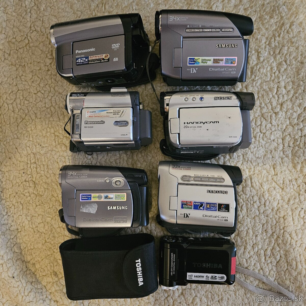 Foťáky a Kamery NA SÚČIASTKY - 3