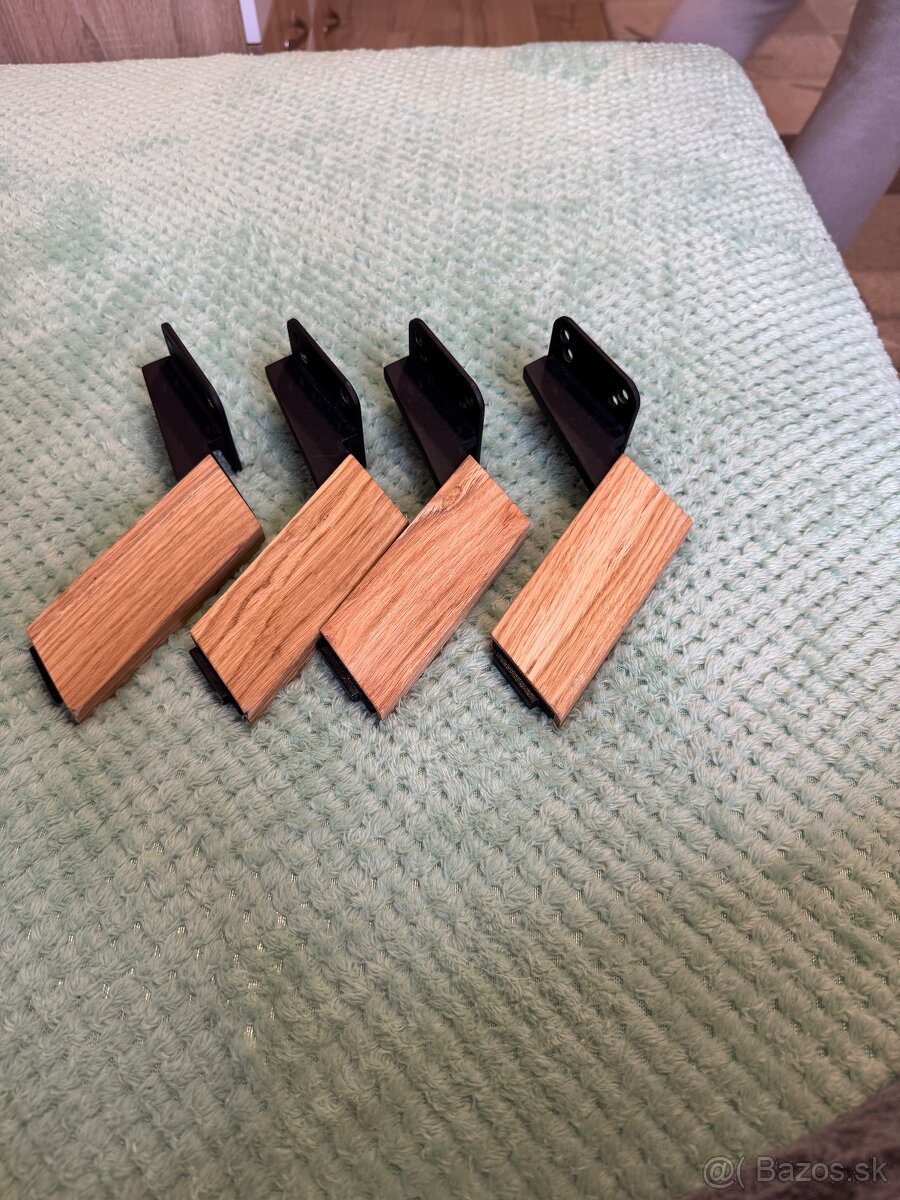 Predám kovové nožičky na nábytok - 3