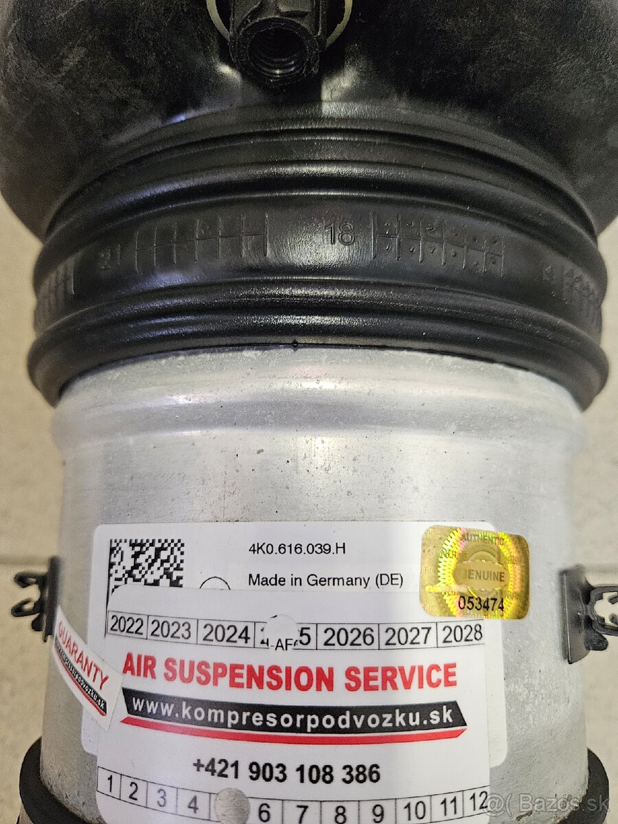 Tlmič vzduchoveho podvozku Audi A6 C8 - 3