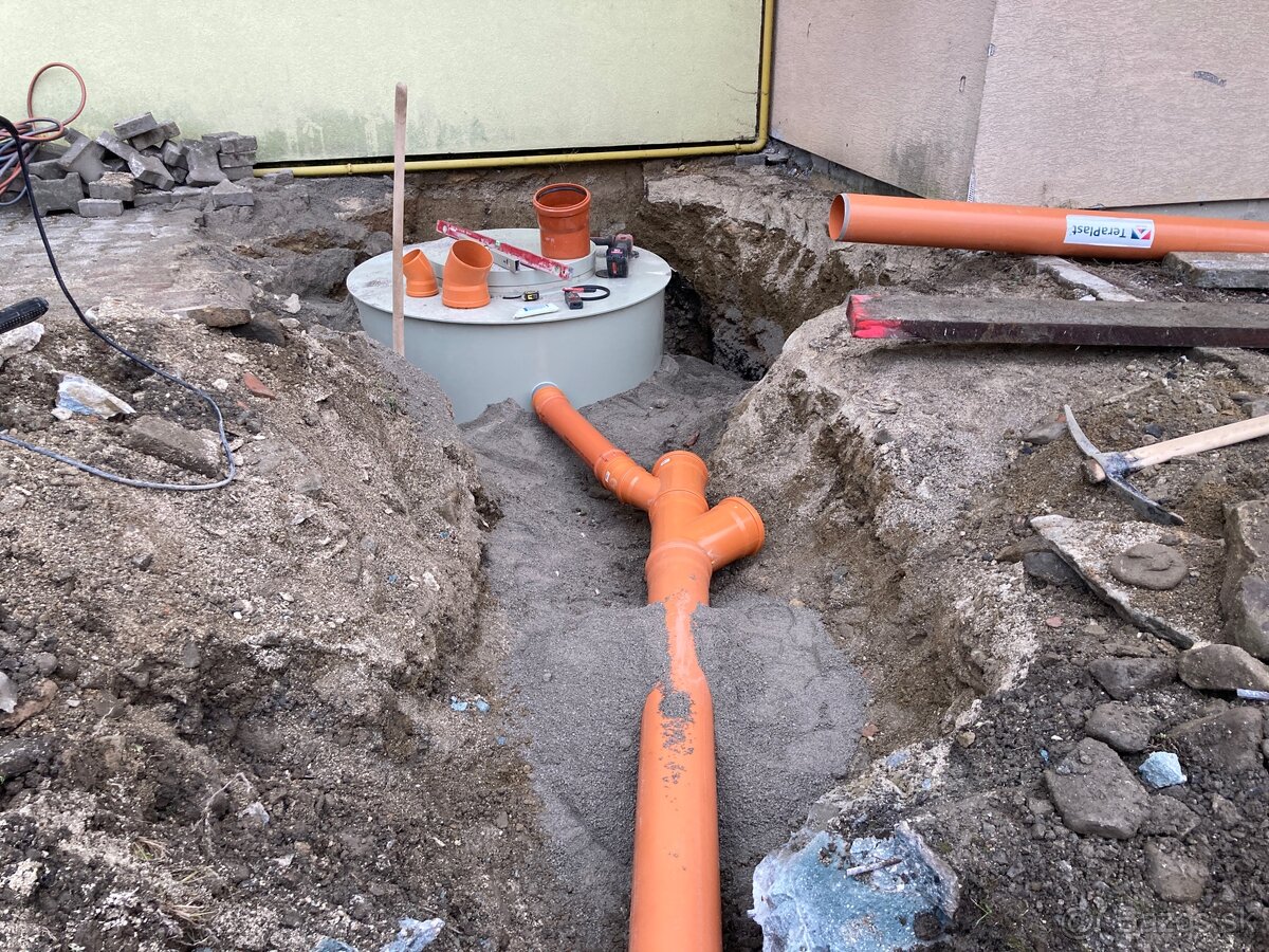 Kanalizačné a vodovodné prípojky - 3