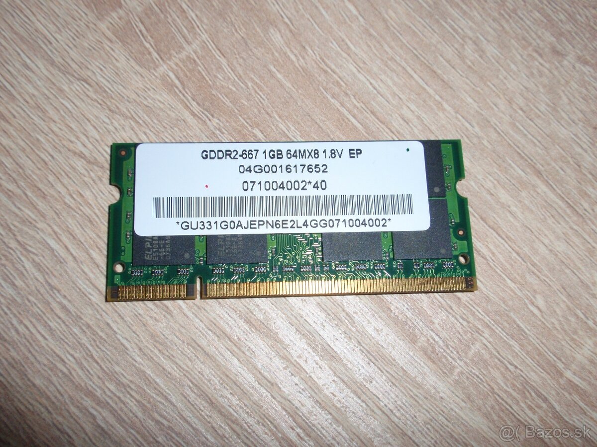 DDR2 SO-dimm pamate pre notebooky - 3