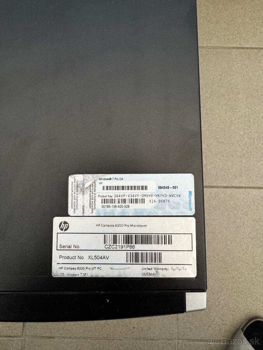 Počítač HP Compaq 6200 Pro – i5 / 8 GB RAM / Windows 10 Pro - 3