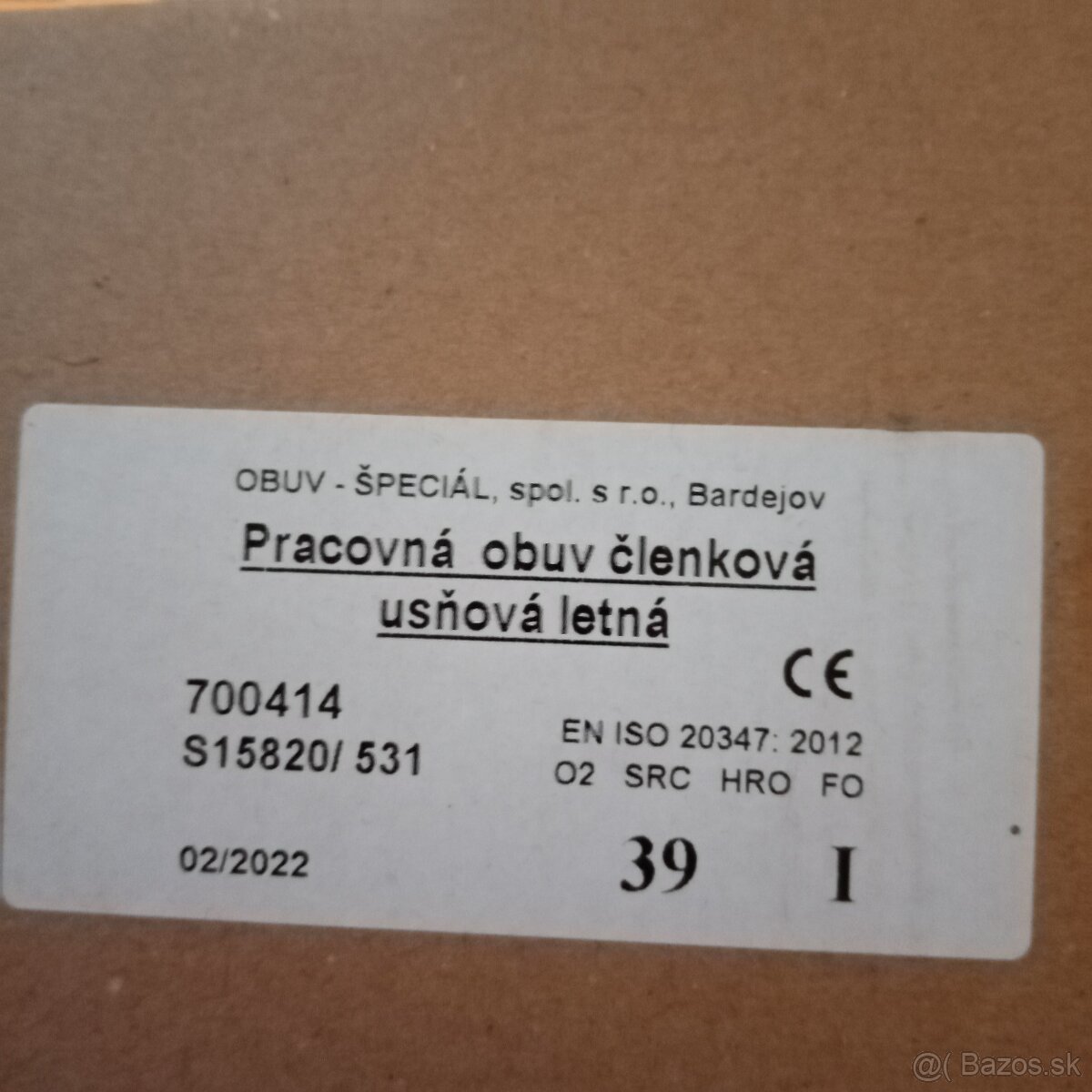 pracovná obuv letná aj zimná č.39 - 3