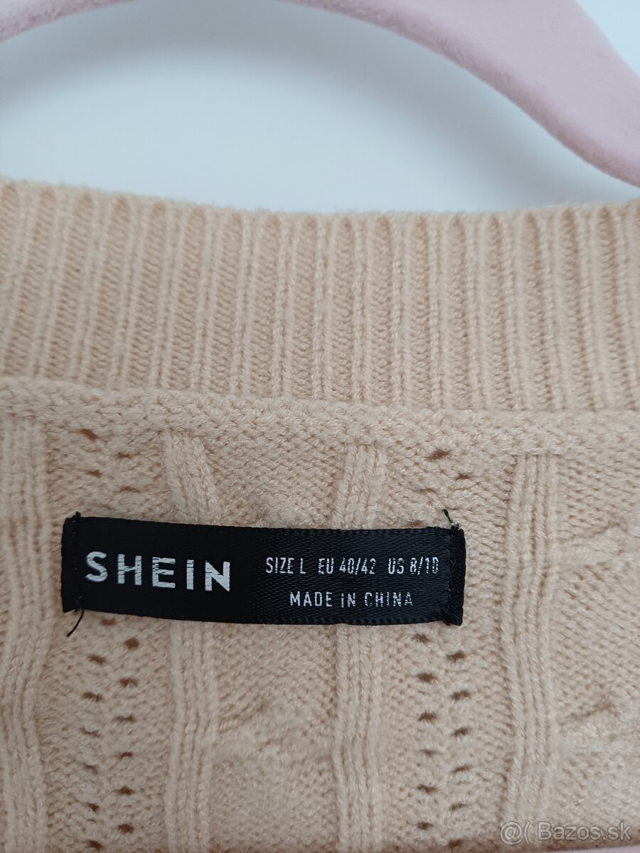 Dámsky béžový kratší sveter - 3