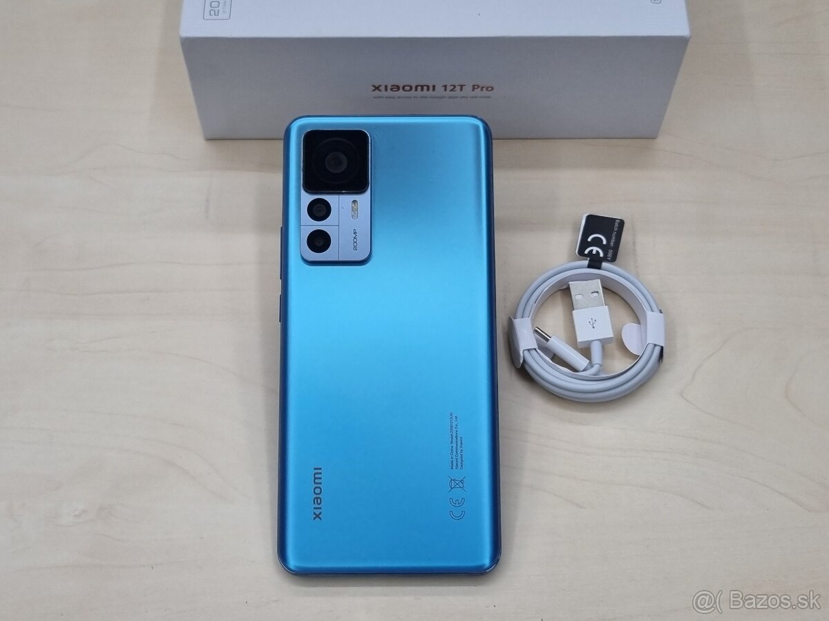 Xiaomi 12T Pro 256GB, modrý - 3