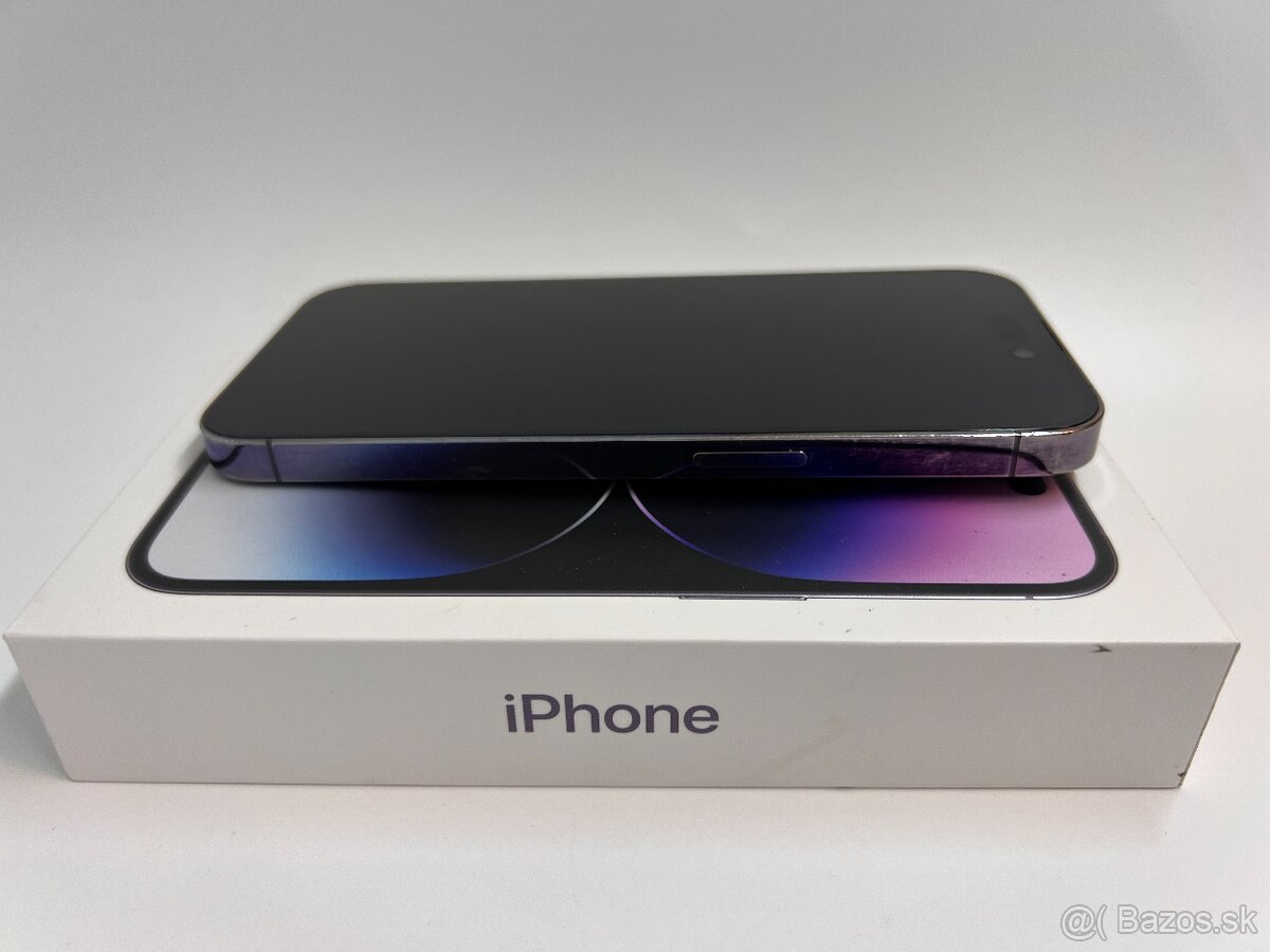 IPHONE 14 PRO DEEP PURPLE 256GB ZÁRUKA - DOBRÝ STAV - 3