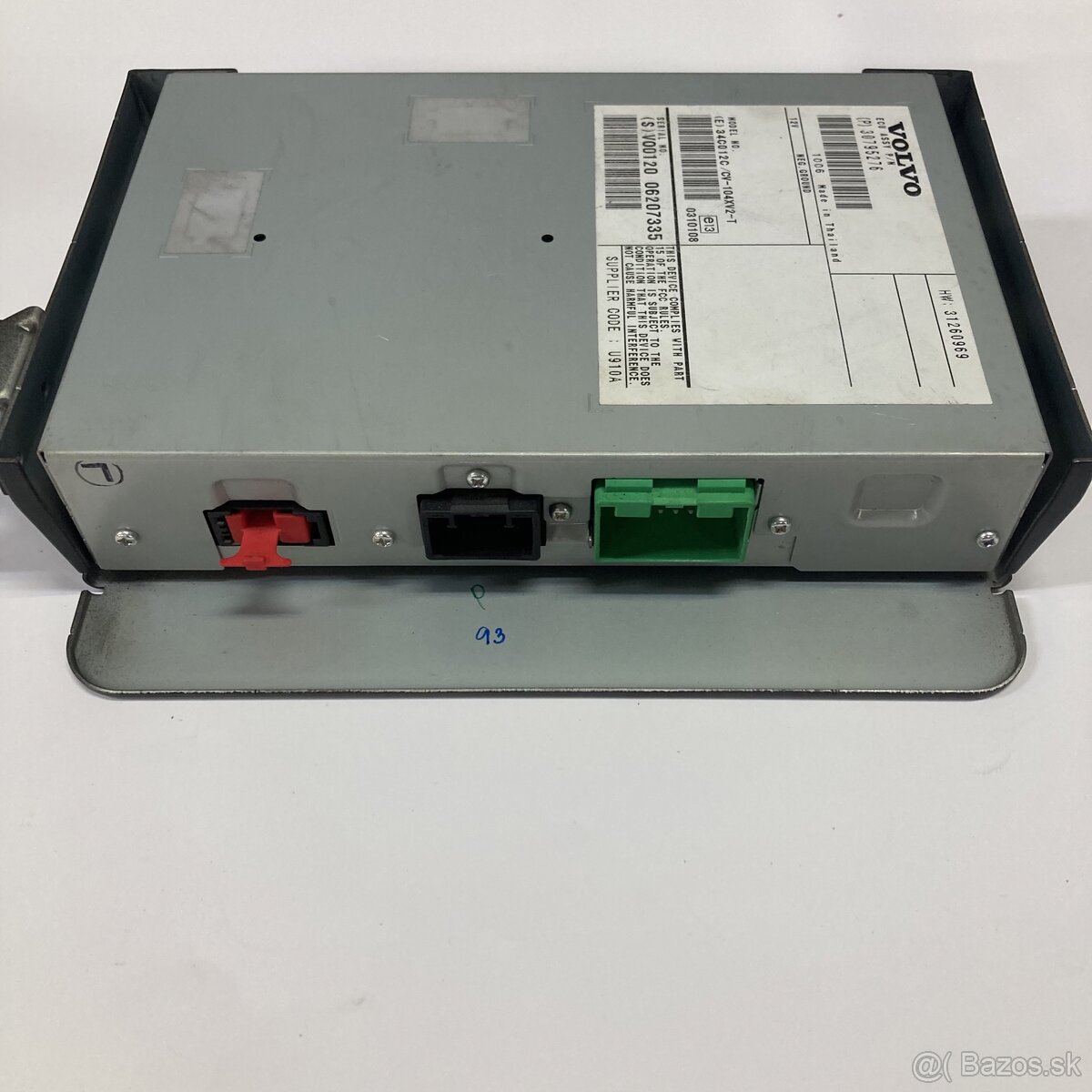 VOLVO V40 XC60 S60 V60 OEM zosilňovač - 3