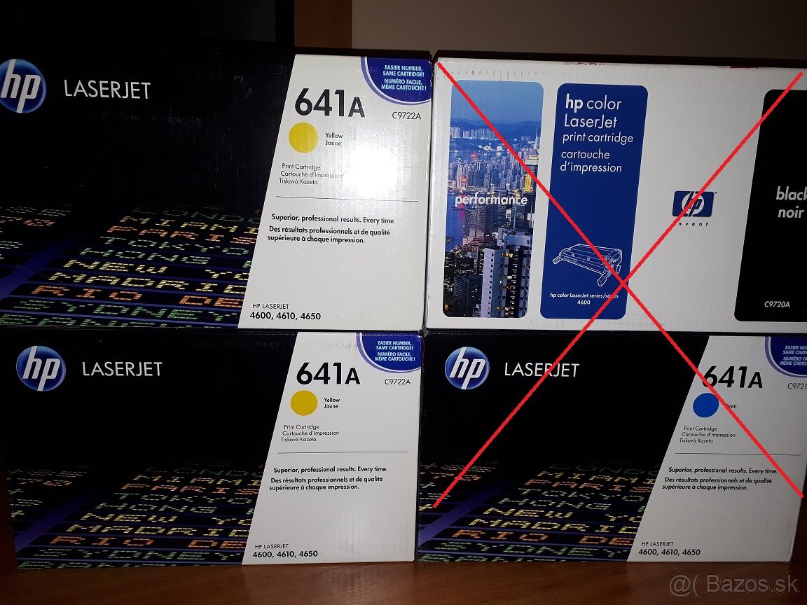 Predam rozne original tonery od HP - 3