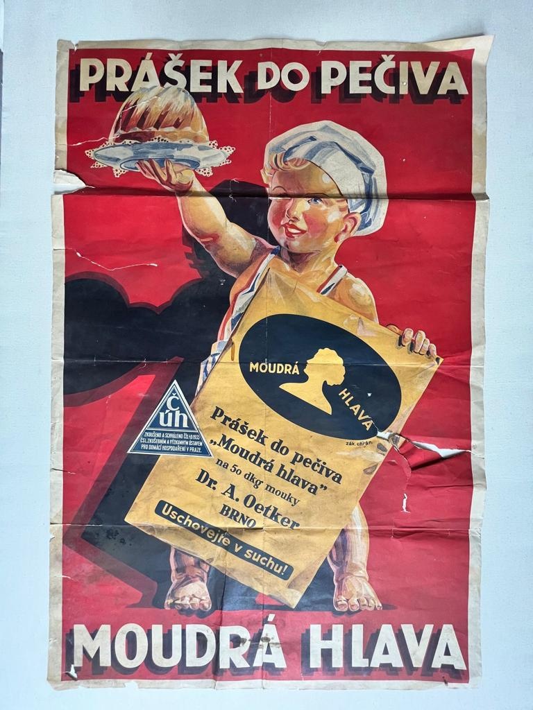 starý reklamný plagát - 3