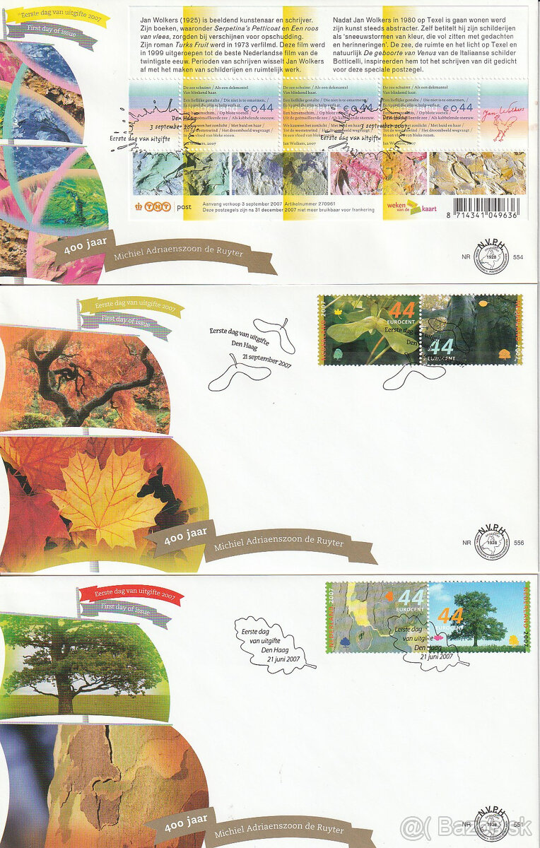 12x FDC Holandsko - 3