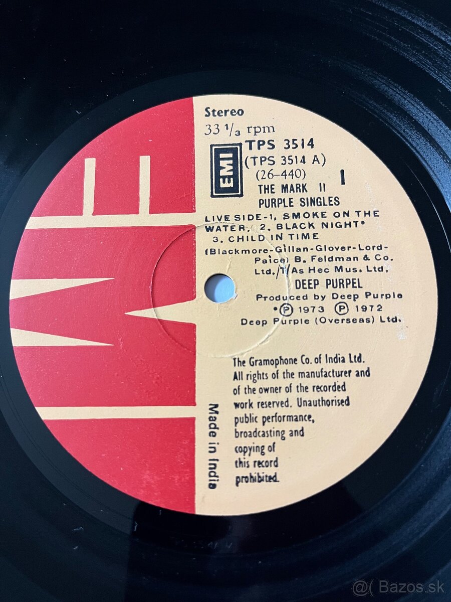 LP Deep Purple - 3