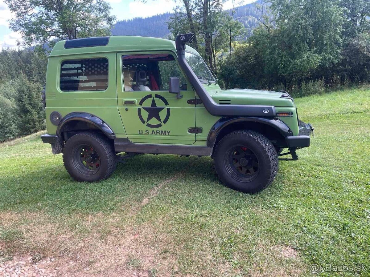 Predám Suzuki Samurai SJ413 1.3 benzín 4x4 - 3