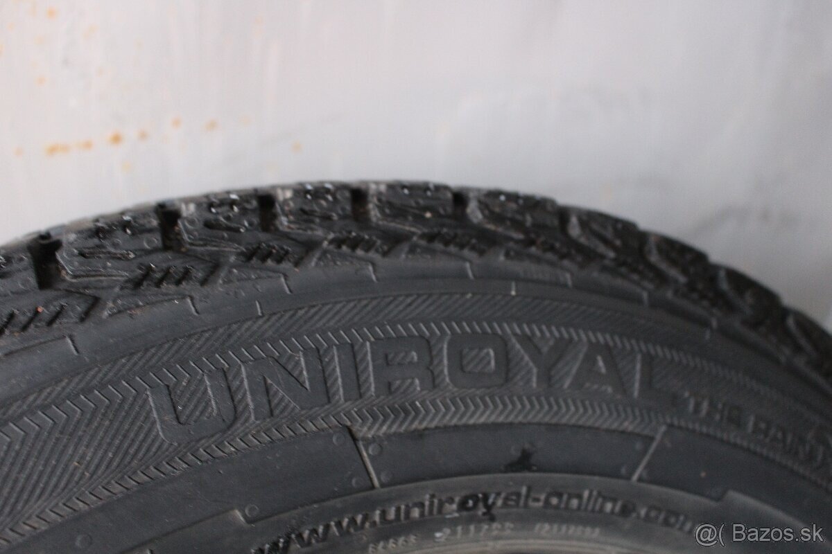 UNIROYAL...7-8MM....Zimné Pneumatiky.....195/70 r15c...7-8mm - 3