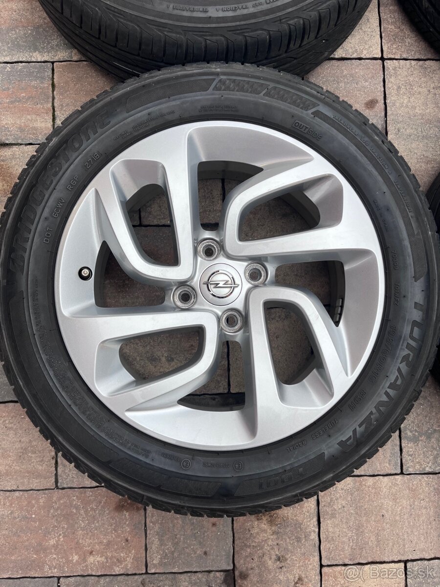 Orig. hliníkové disky Opel R16, 4x108 - 3