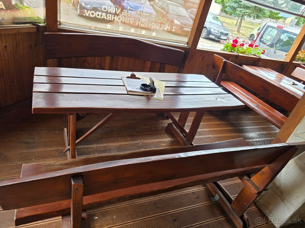 Terasovy stol so stoličkami - 3