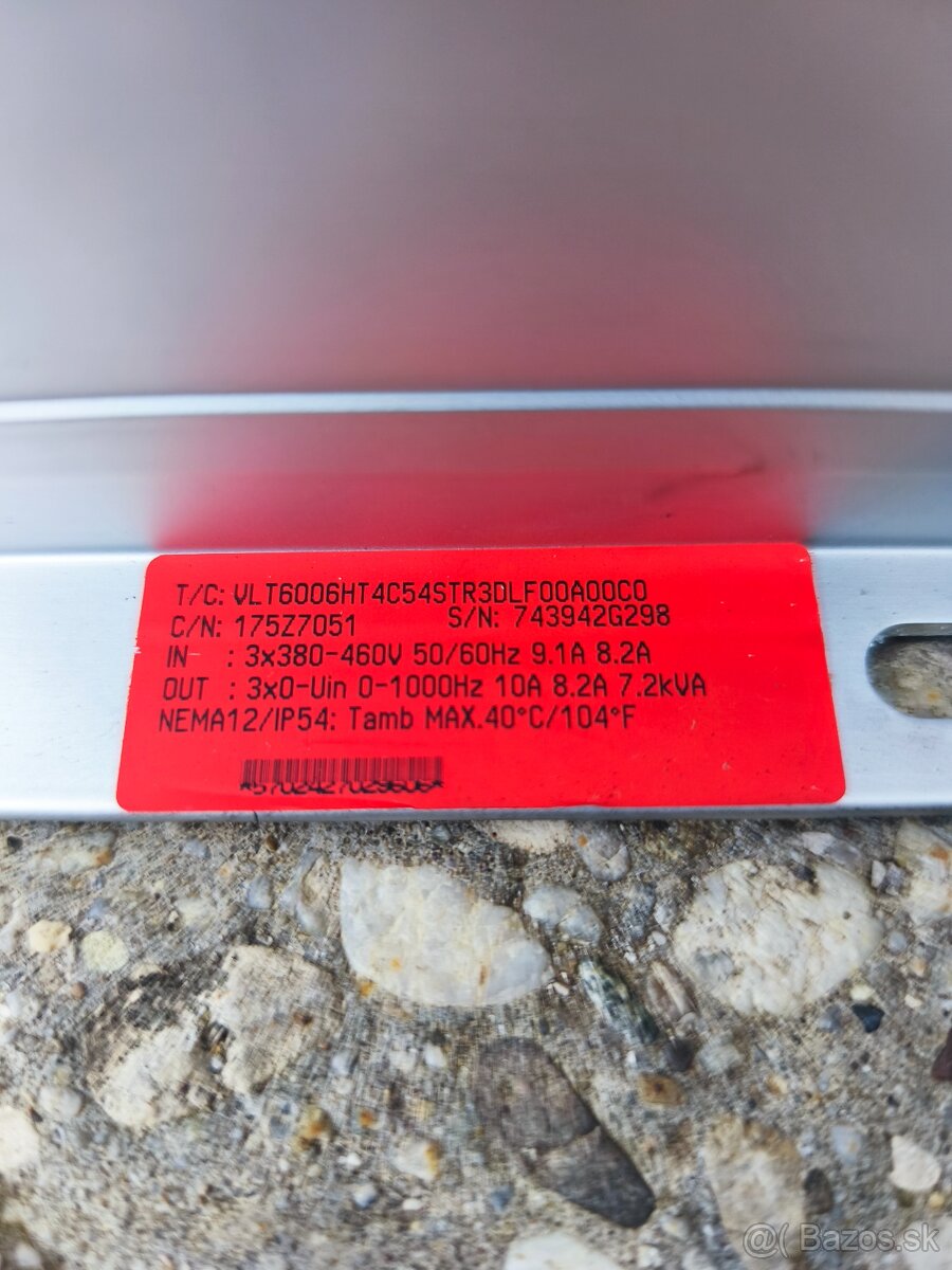 Frekvenčný menič Danfoss - 3