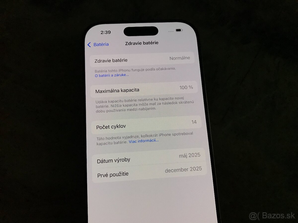 Predám Iphone 16 Pro 128gb, batéria 100% - 3