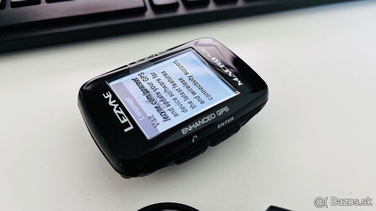 ✅bike GPS tachometer Lezyne Macro GPS plus nový✅ - 3