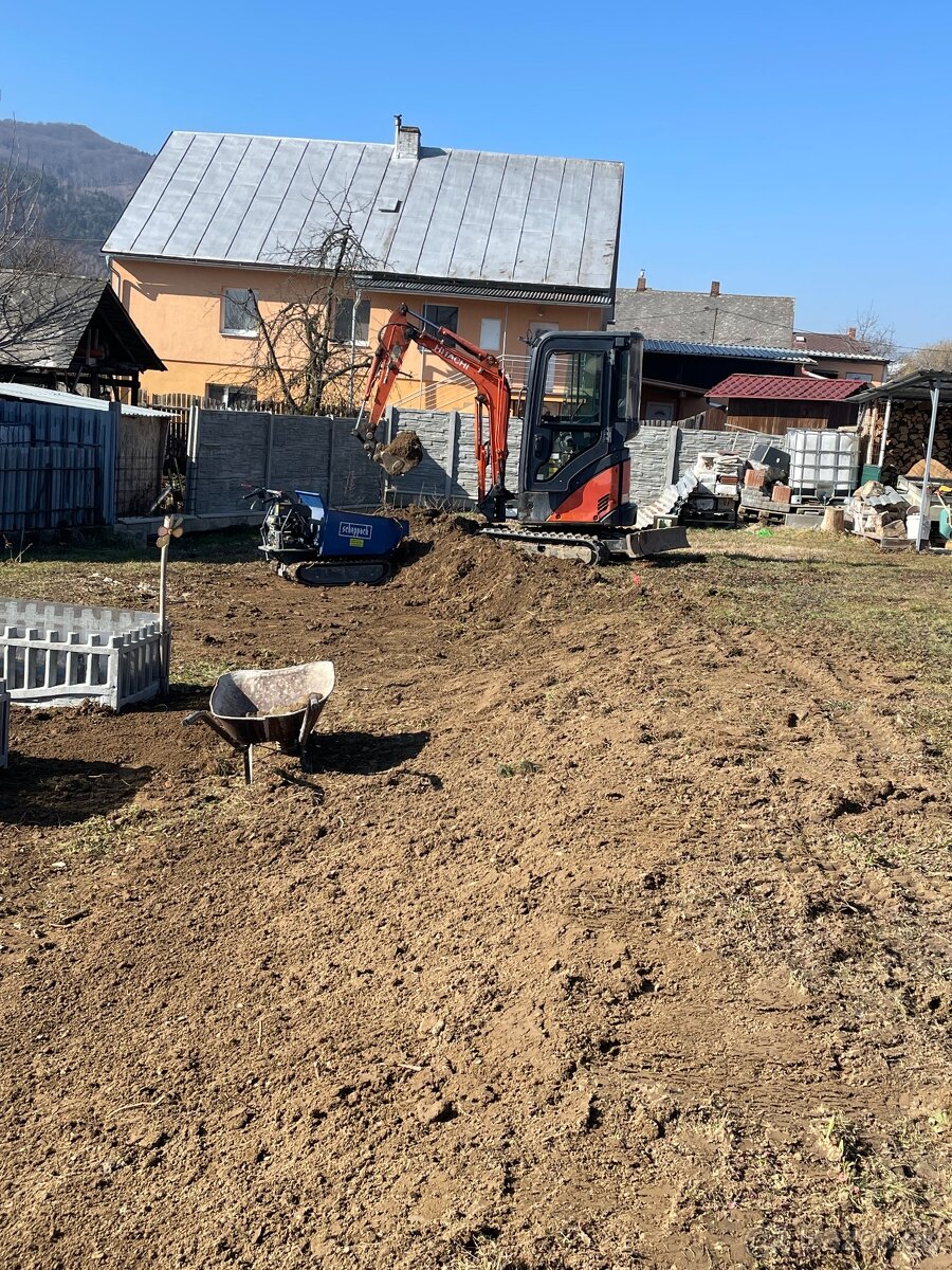 Zemné a výkopové prace - 3