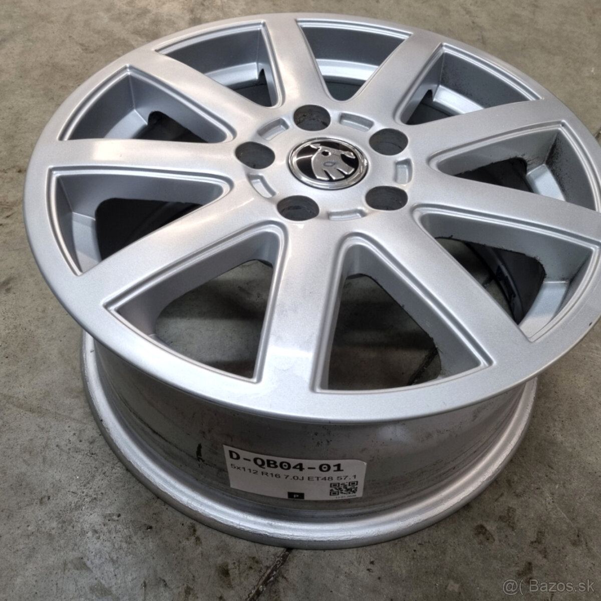 Hliníkové disky 5x112 R16 7J ET48 - 3