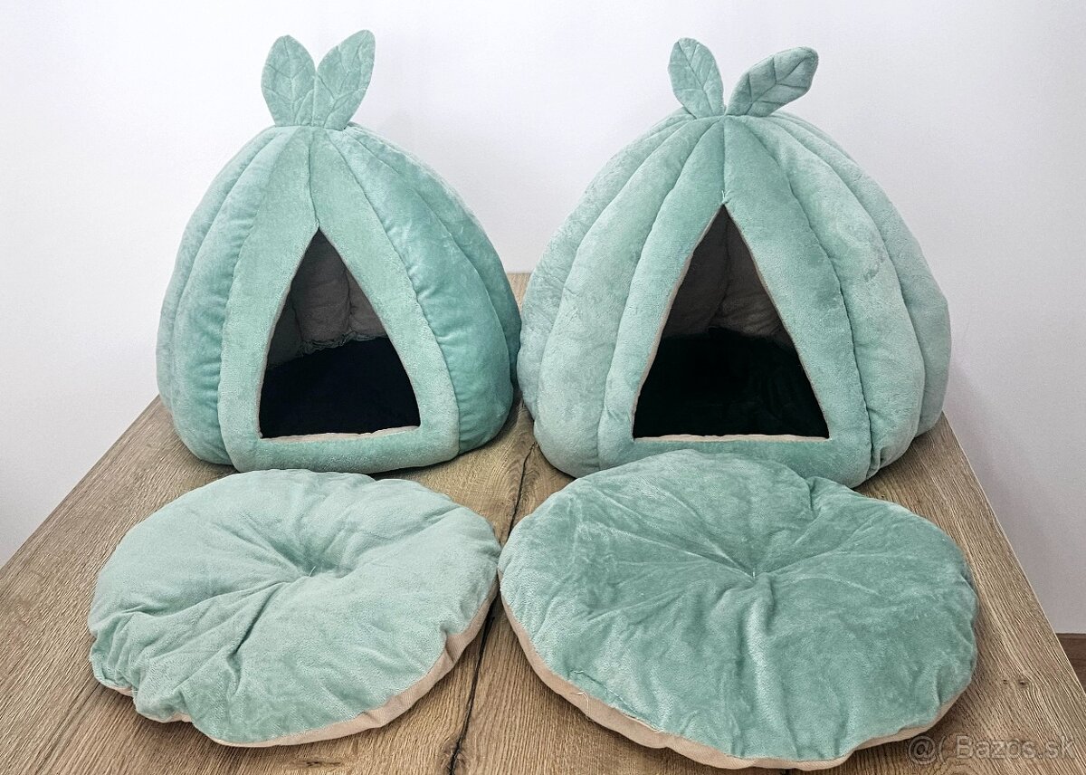 Domček, pelech, posteľ pre mačky a malých psíkov - 3