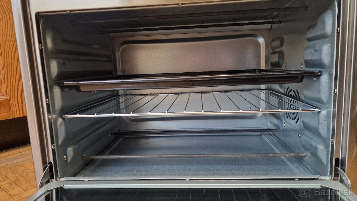 Mini elektrická rúra na pečenie, prenosná - 3