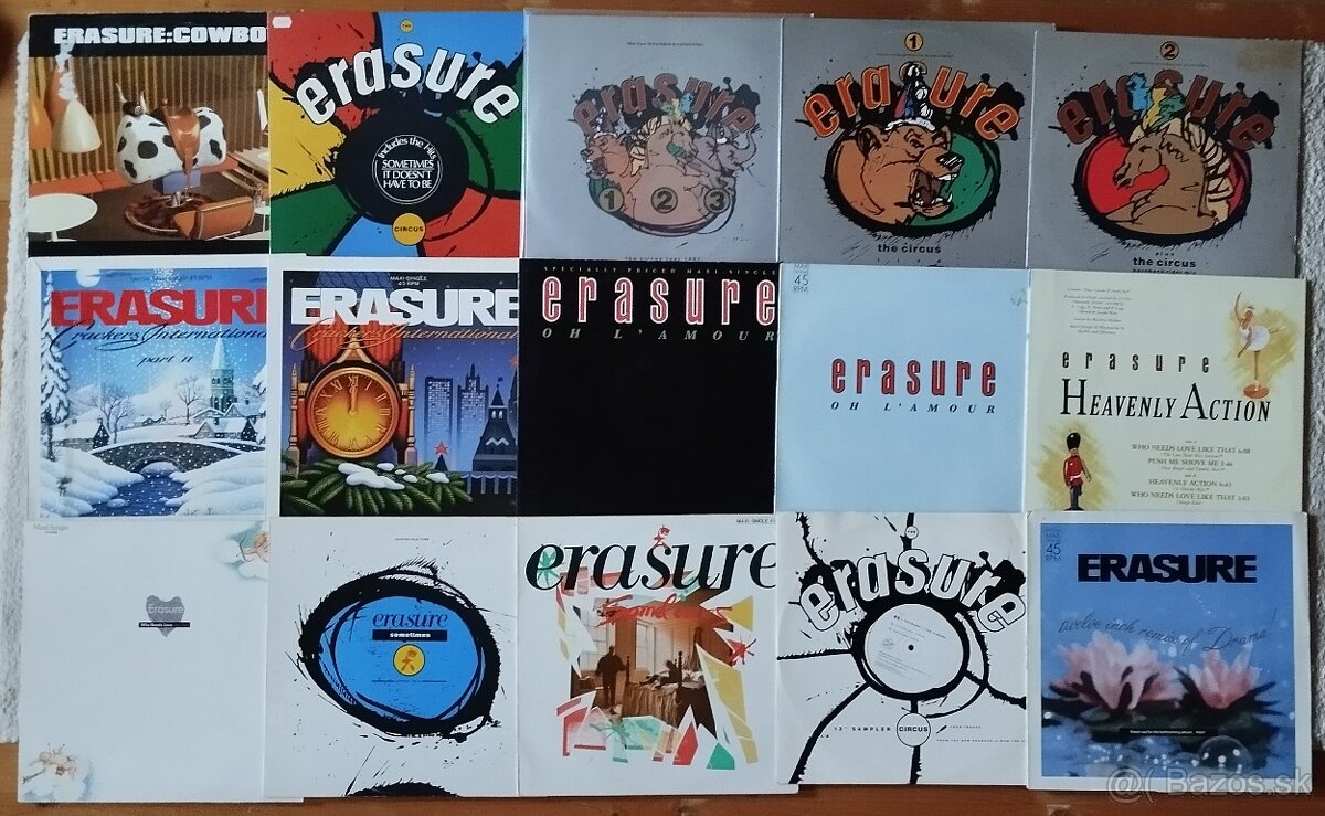 Erasure, Yazoo, Cure, Shalom, Gore, Delerium, Front 242 - 3