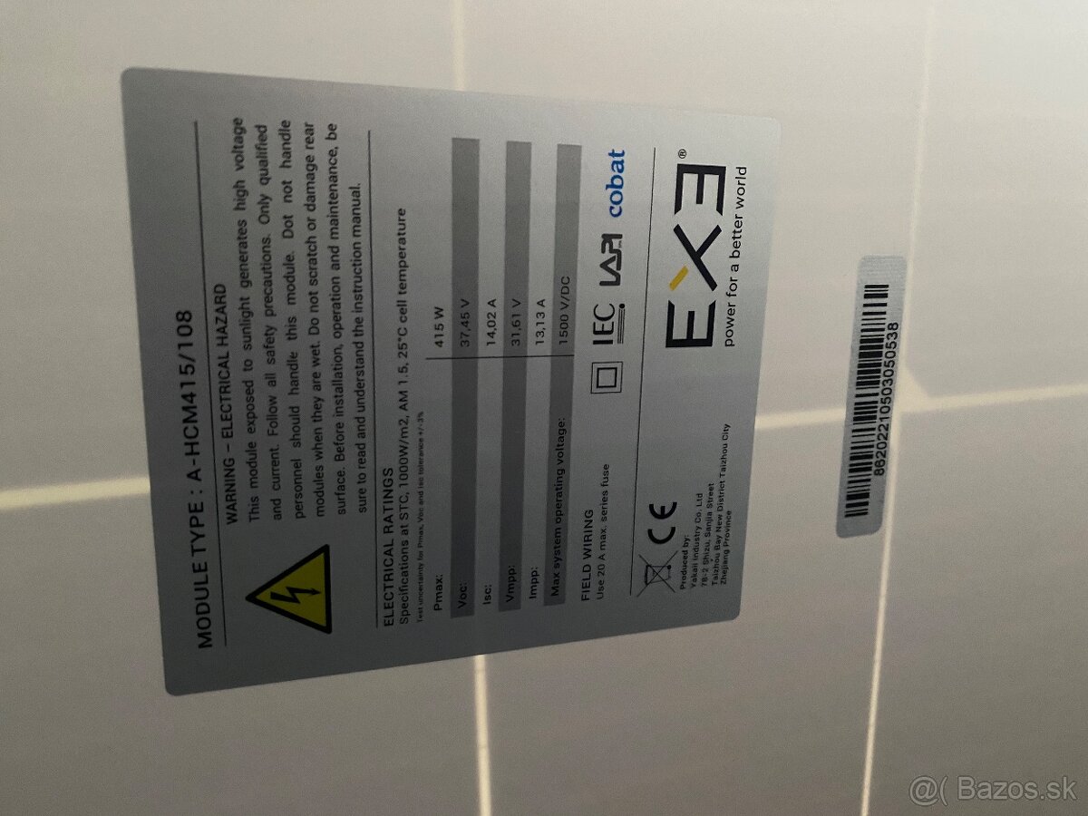 Fotovoltaické panely 415w - 3