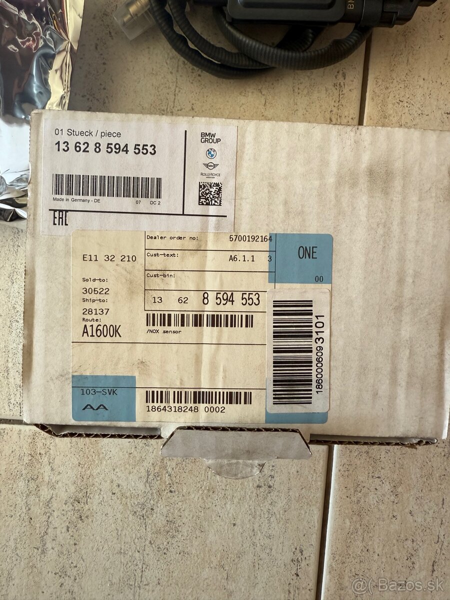 NOX snimač BMW 20d 140kw 2020+ - 3