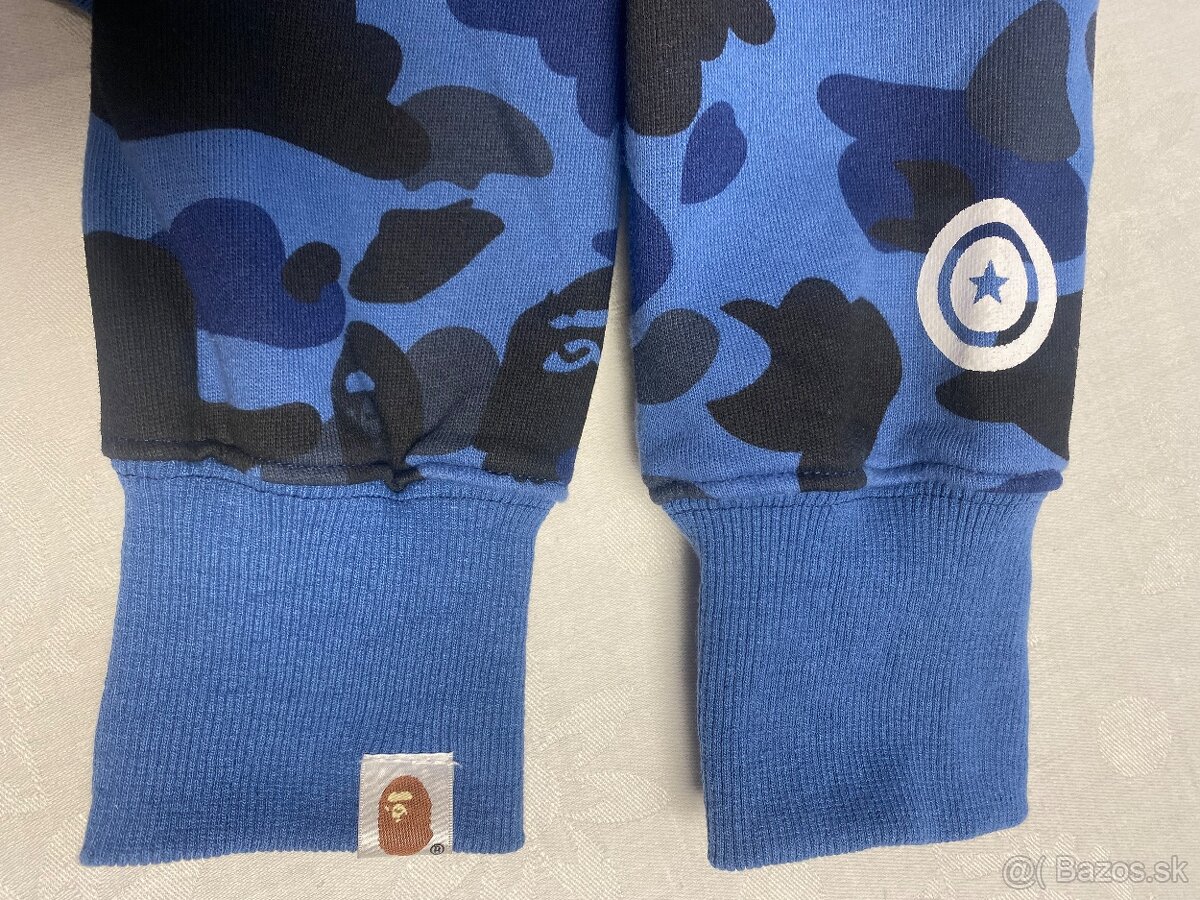 Pánska mikina Bape modrá - 3