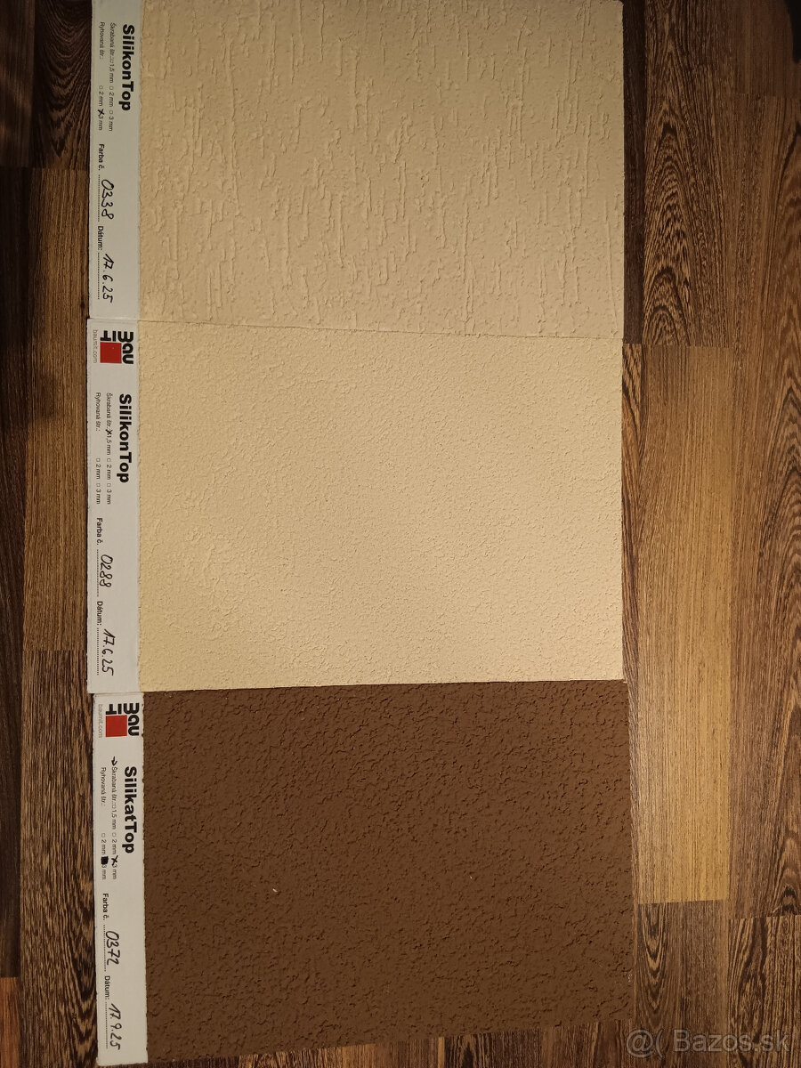 Baumit fasadne vzorky - 3