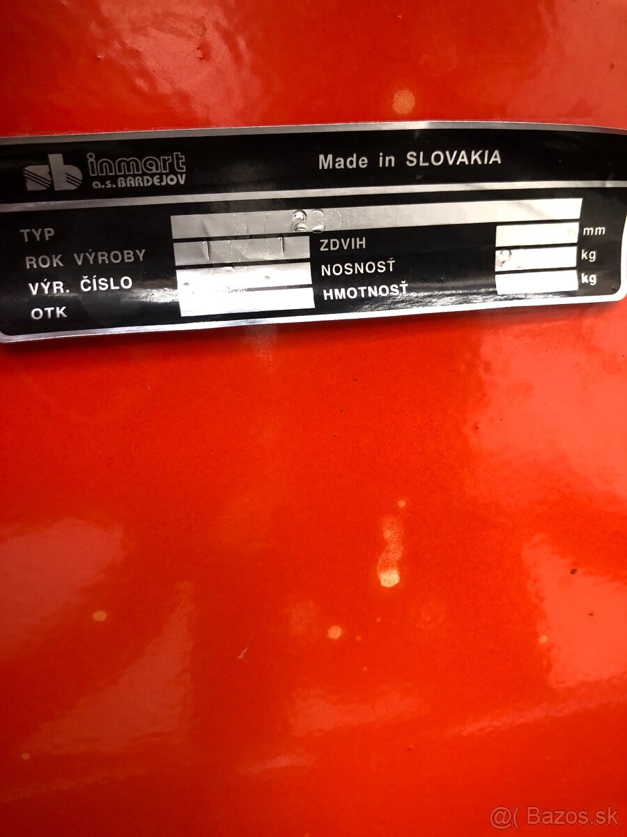 Paletak,paletovy vozik krátky - 3