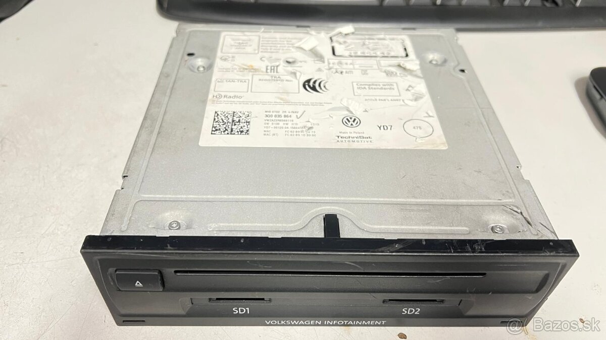 MIB2 VW Technisat 3Q0035864 DiscoverMedia navi - 3