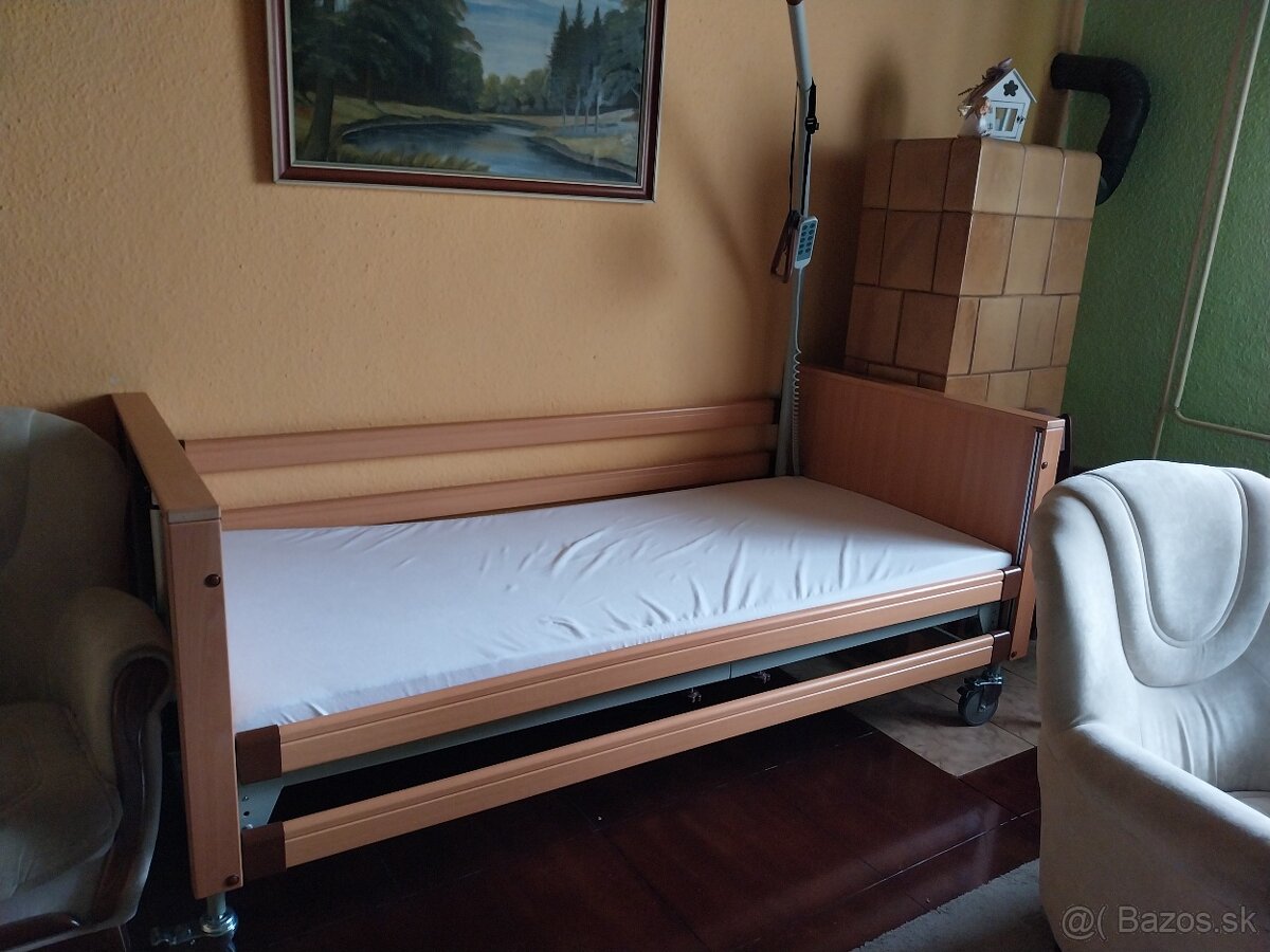 Elektrická polohovateľná posteľ - 3