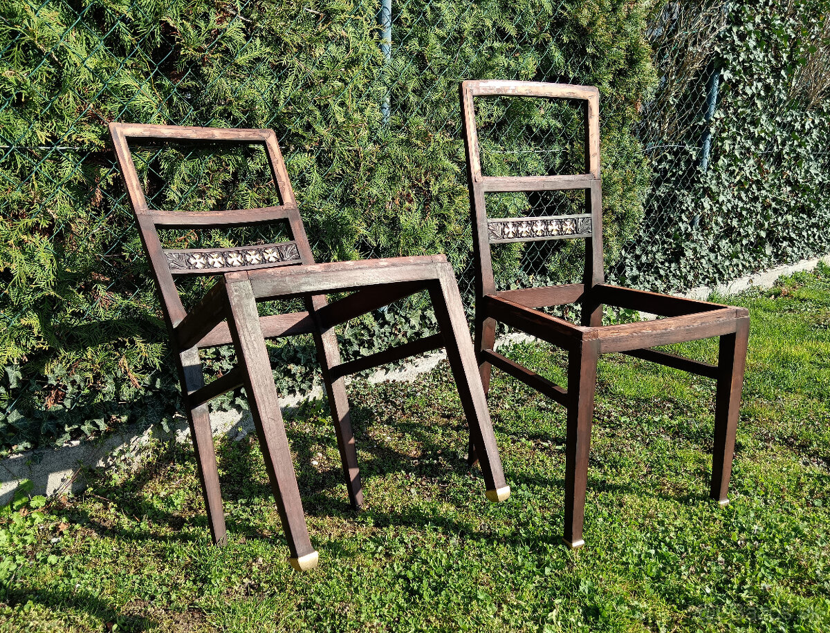 Starožitné stoličky Ľudovíta Štúra, cca 1850, na dokončenie - 3