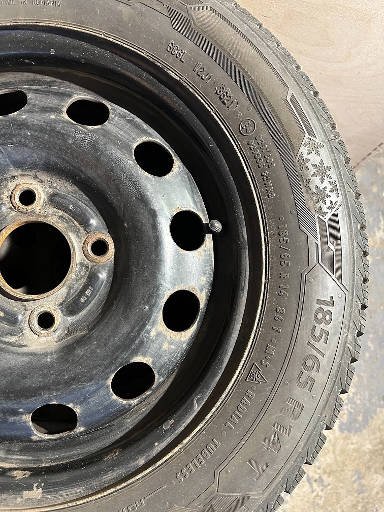 Zimné pneumatiky BARUM 185/65R14 86T POLARIS 5, oceľových di - 3