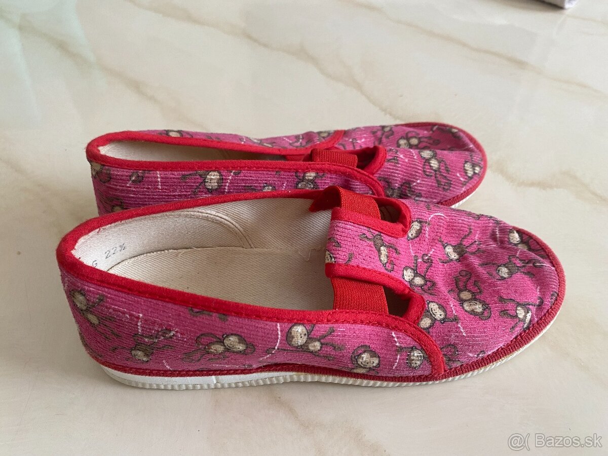 Dievčenské papučky českej značky, veľ. 34 - 3